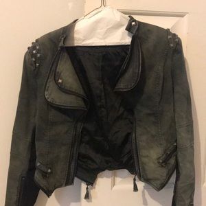 army green jacket